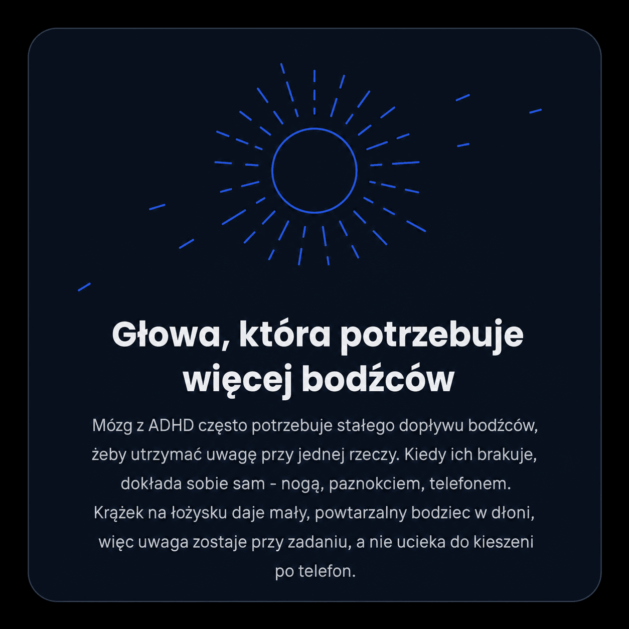 TIXLO - metalowy Fidget EDC, dla rąk które nie potrafią usiedzieć